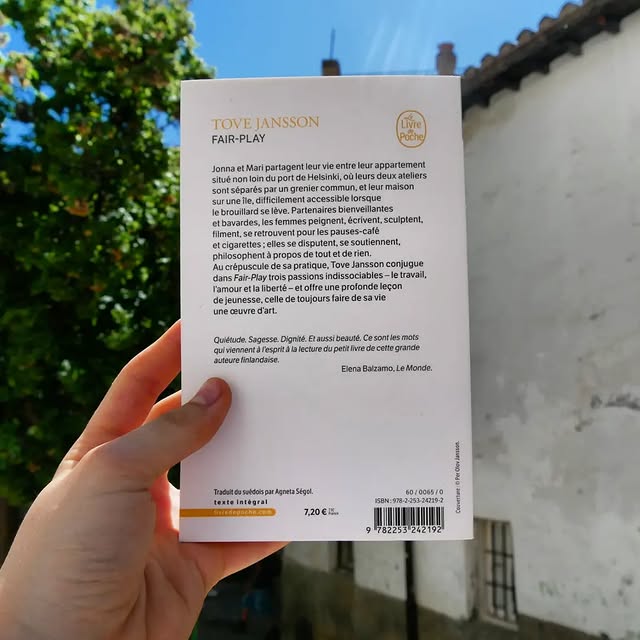 4ème de couverture de "Fair-play"